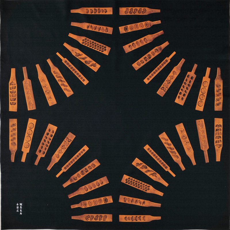 大風呂敷 「鍵善良房」