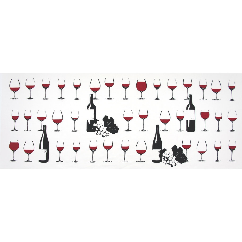 手ぬぐい総柄90㎝「ワイン」