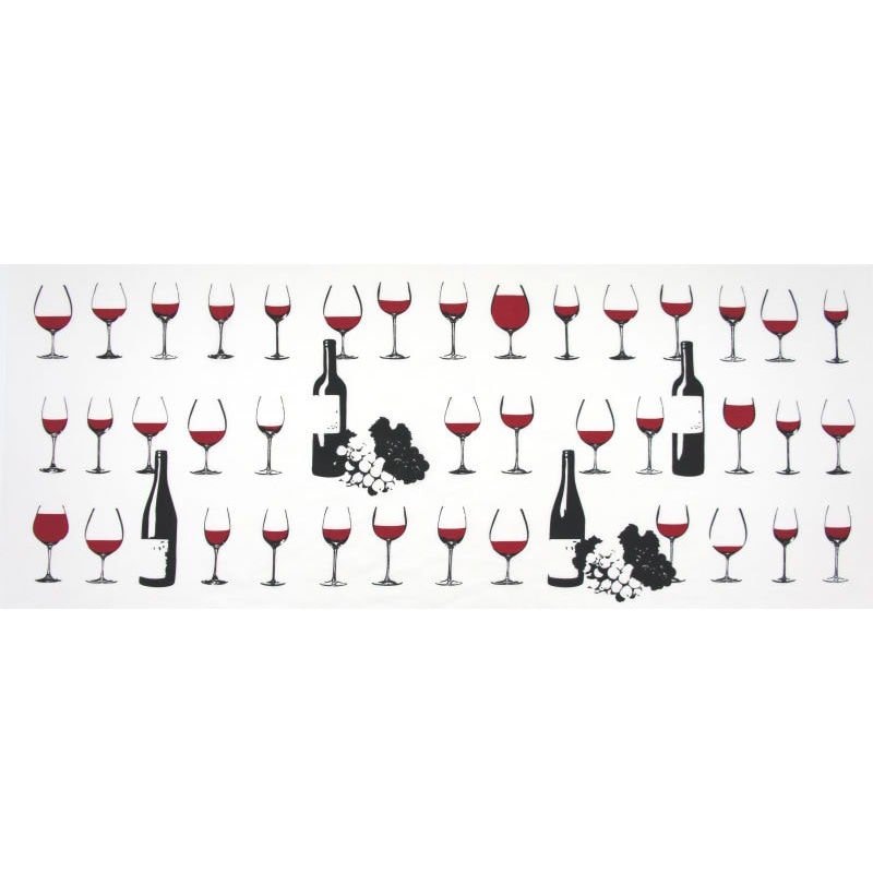 手ぬぐい総柄90㎝「ワイン」