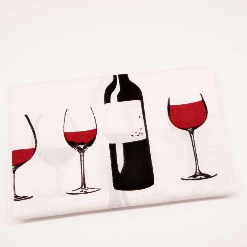 手ぬぐい総柄90㎝「ワイン」