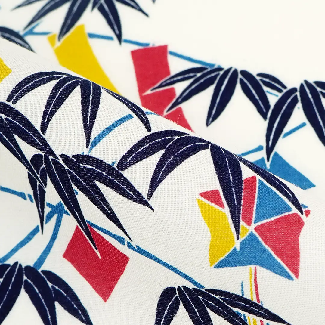 てはん「七夕飾り」（ブラック/ピンク）