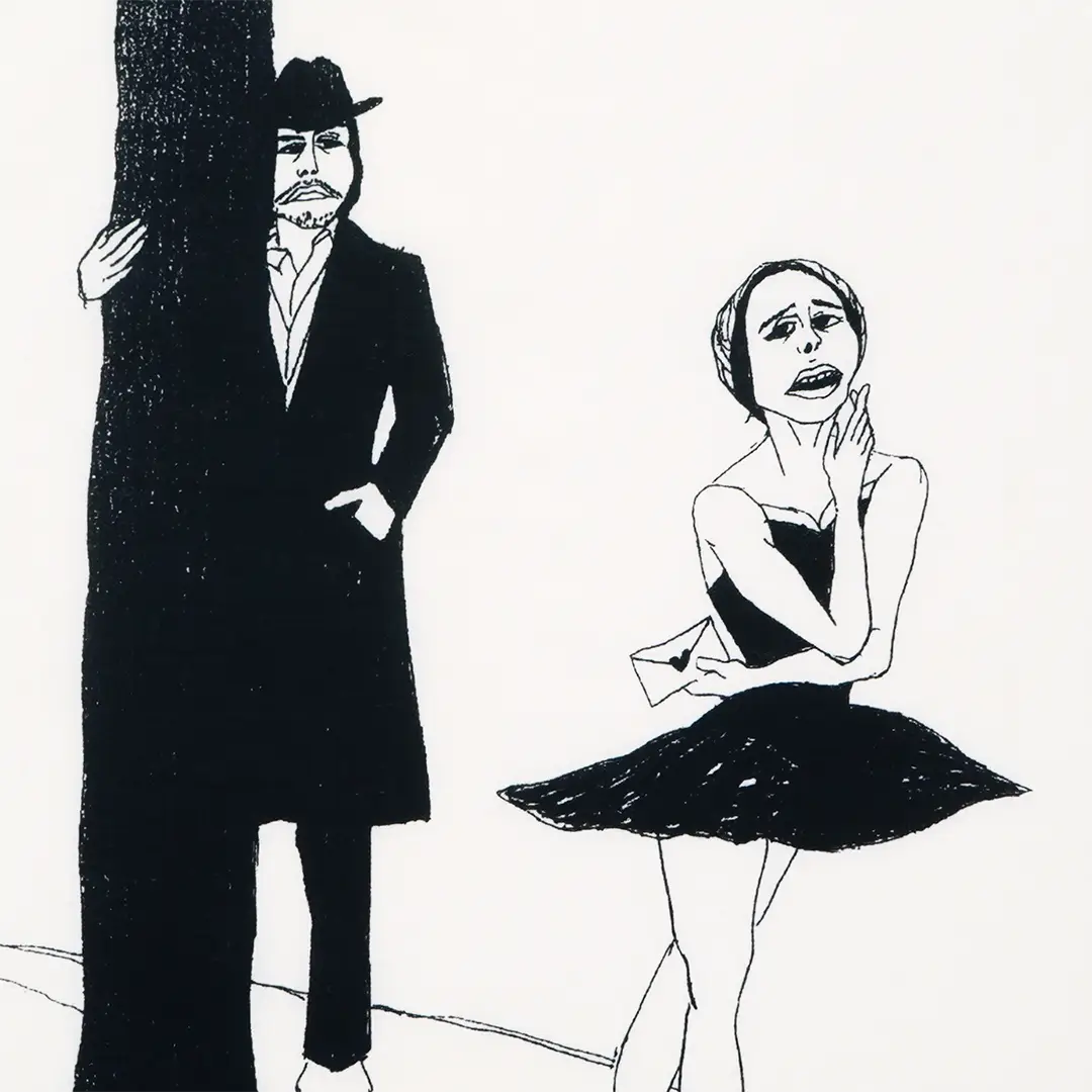 手ぬぐい90cm「ラブレター」