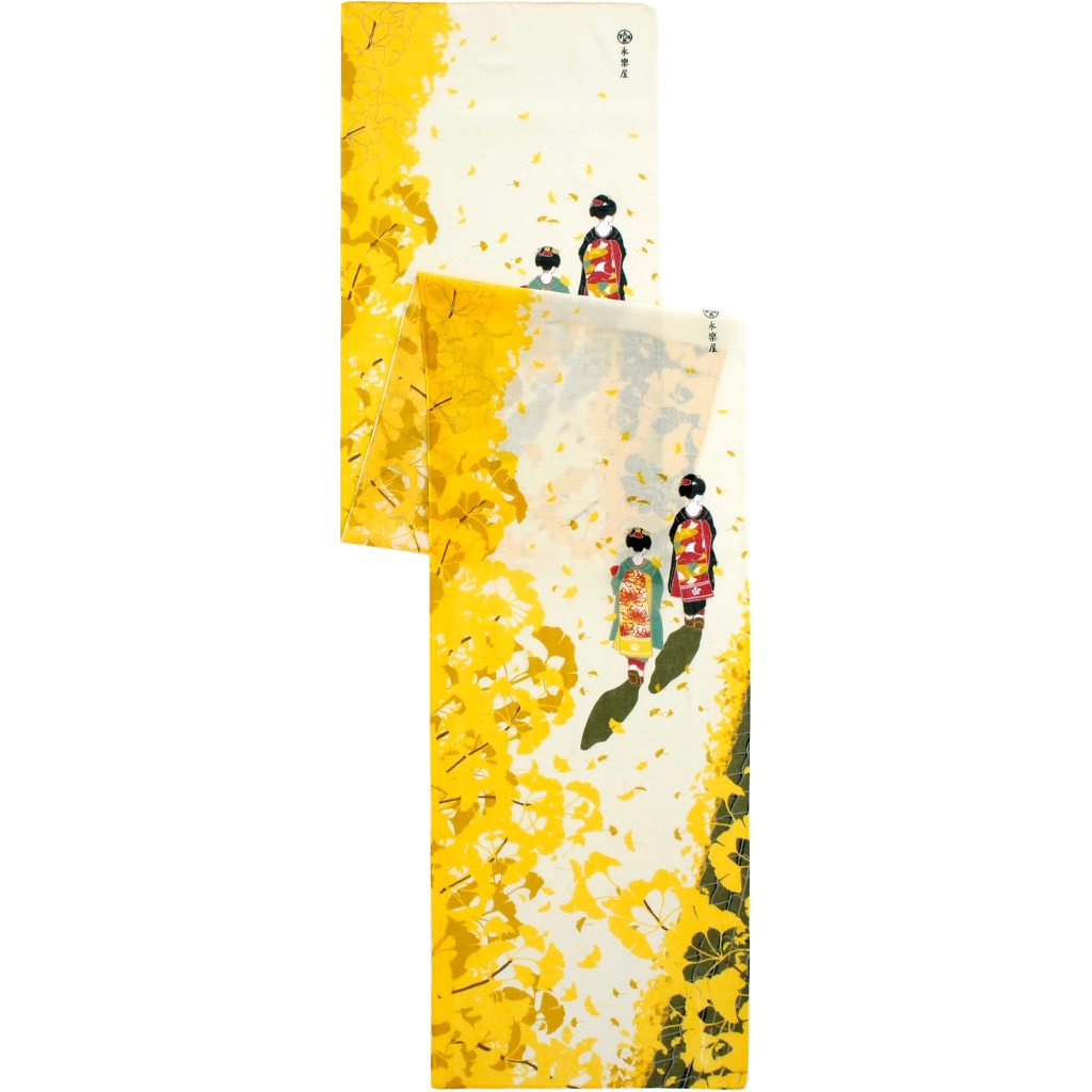 ガーゼ180㎝ 「いちょうと舞妓さん」