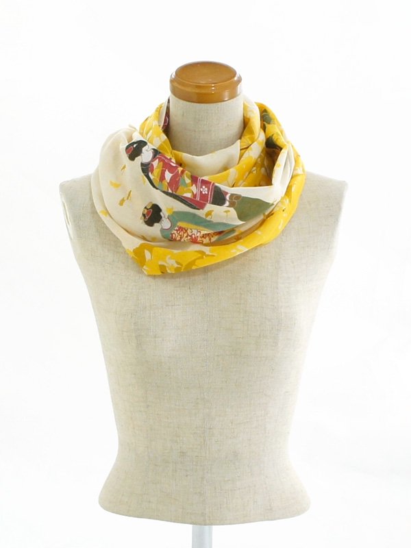 ガーゼ180㎝ 「いちょうと舞妓さん」