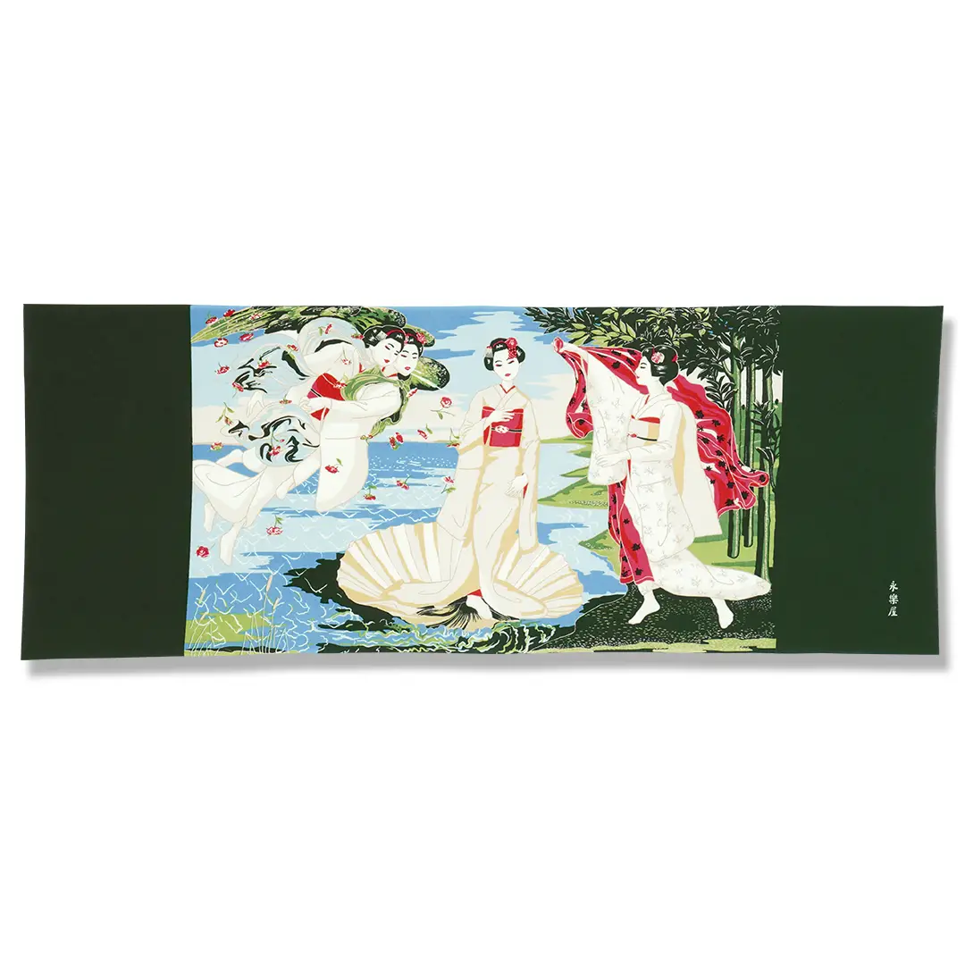 手ぬぐい「舞妓の誕生」