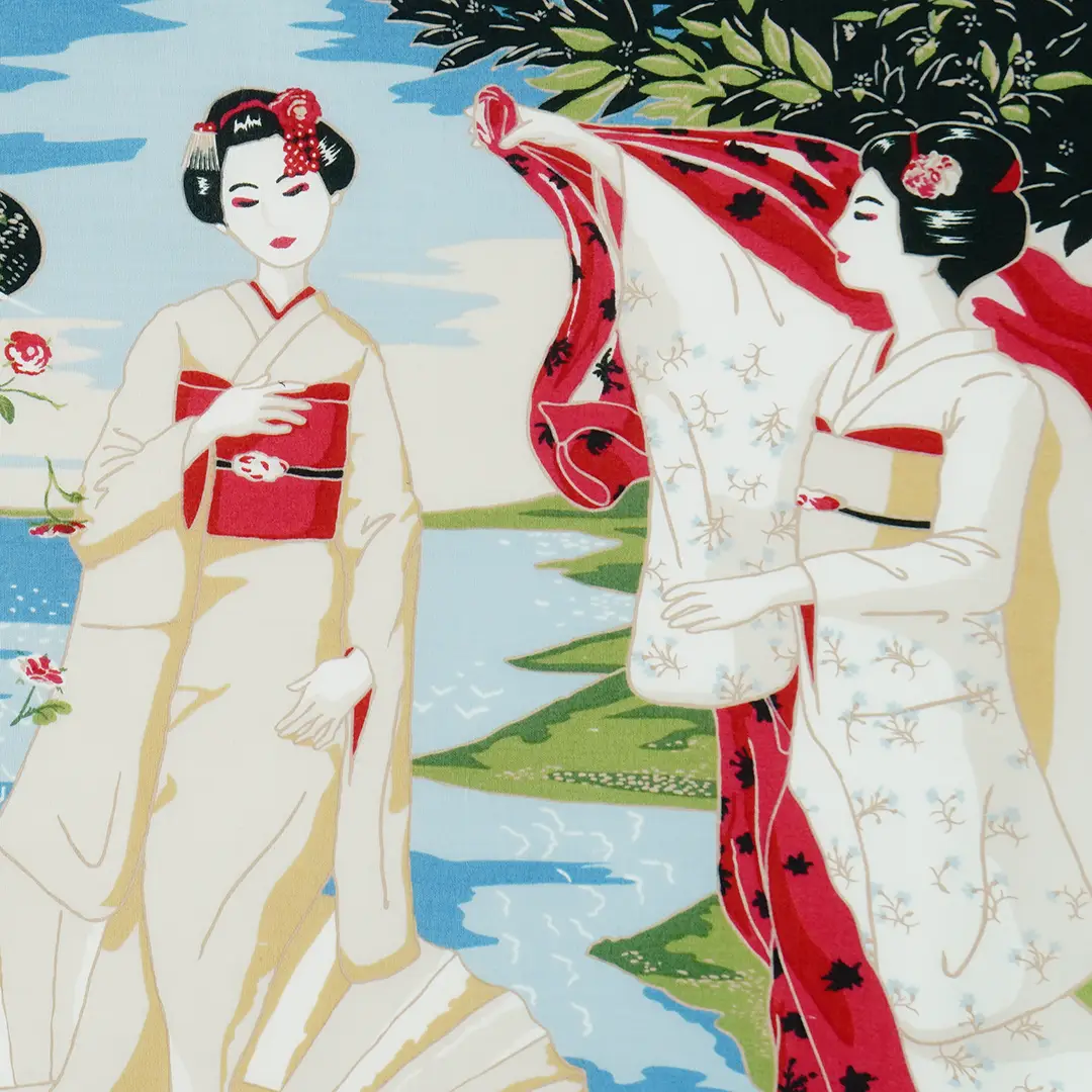 手ぬぐい「舞妓の誕生」