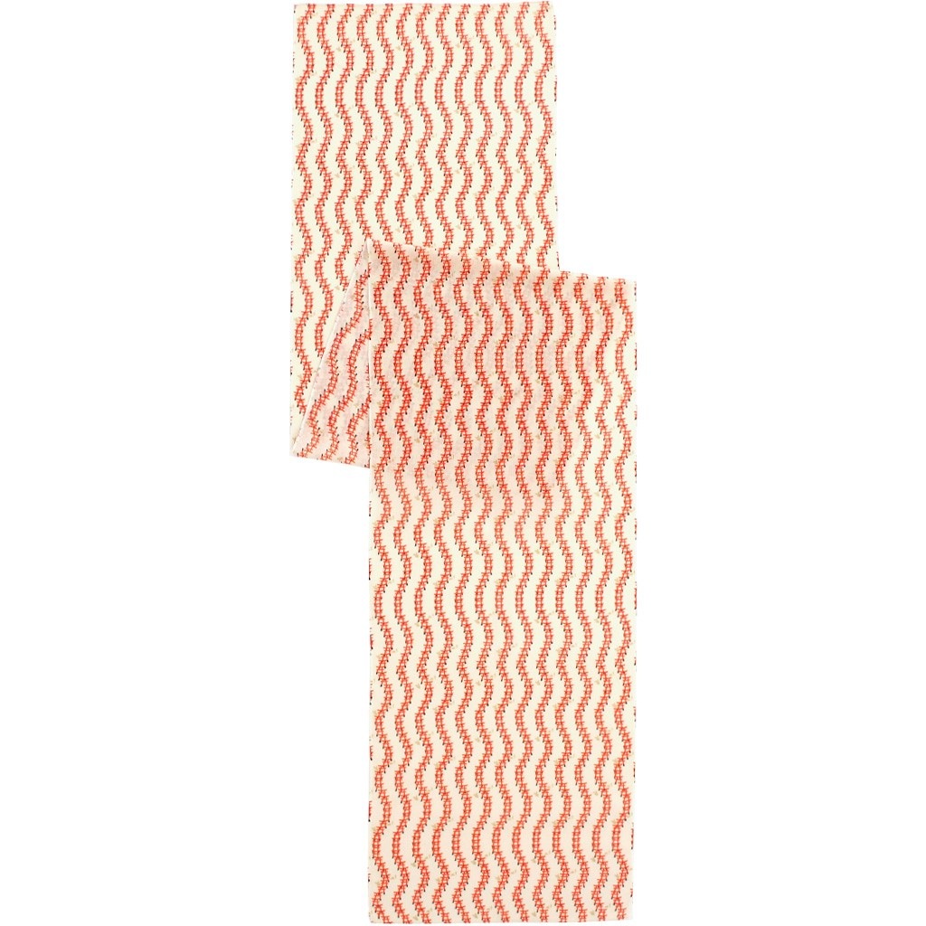 ガーゼ180cm「鳥居」（オレンジ）