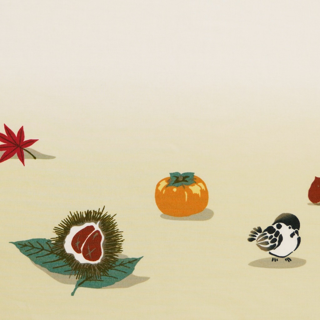 手ぬぐい「秋の味覚」