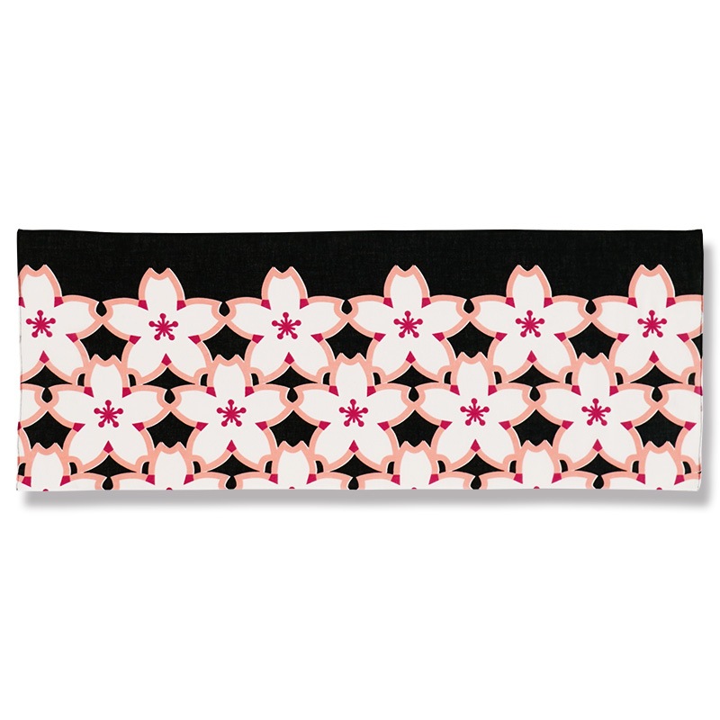 ガーゼ90cm「帯桜」（ピンク）
