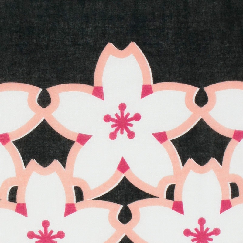 ガーゼ90cm「帯桜」（ピンク）