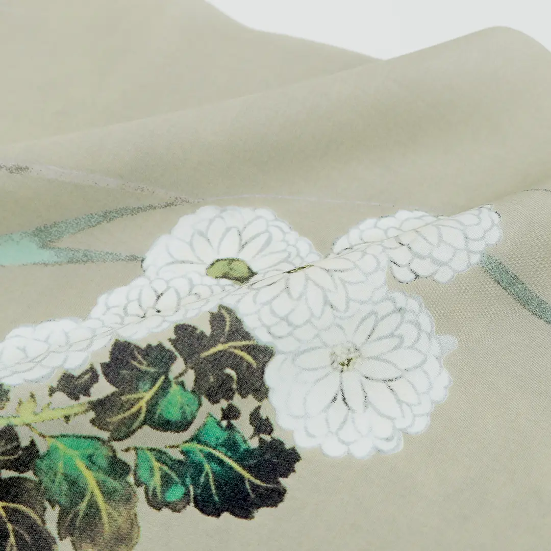 手ぬぐい 酒井抱一「菊薄図（きくすすきず）」