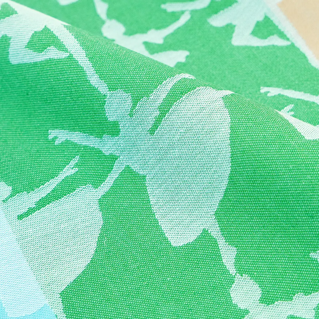 ジャガード大風呂敷「バレリーナ」（ブルー）