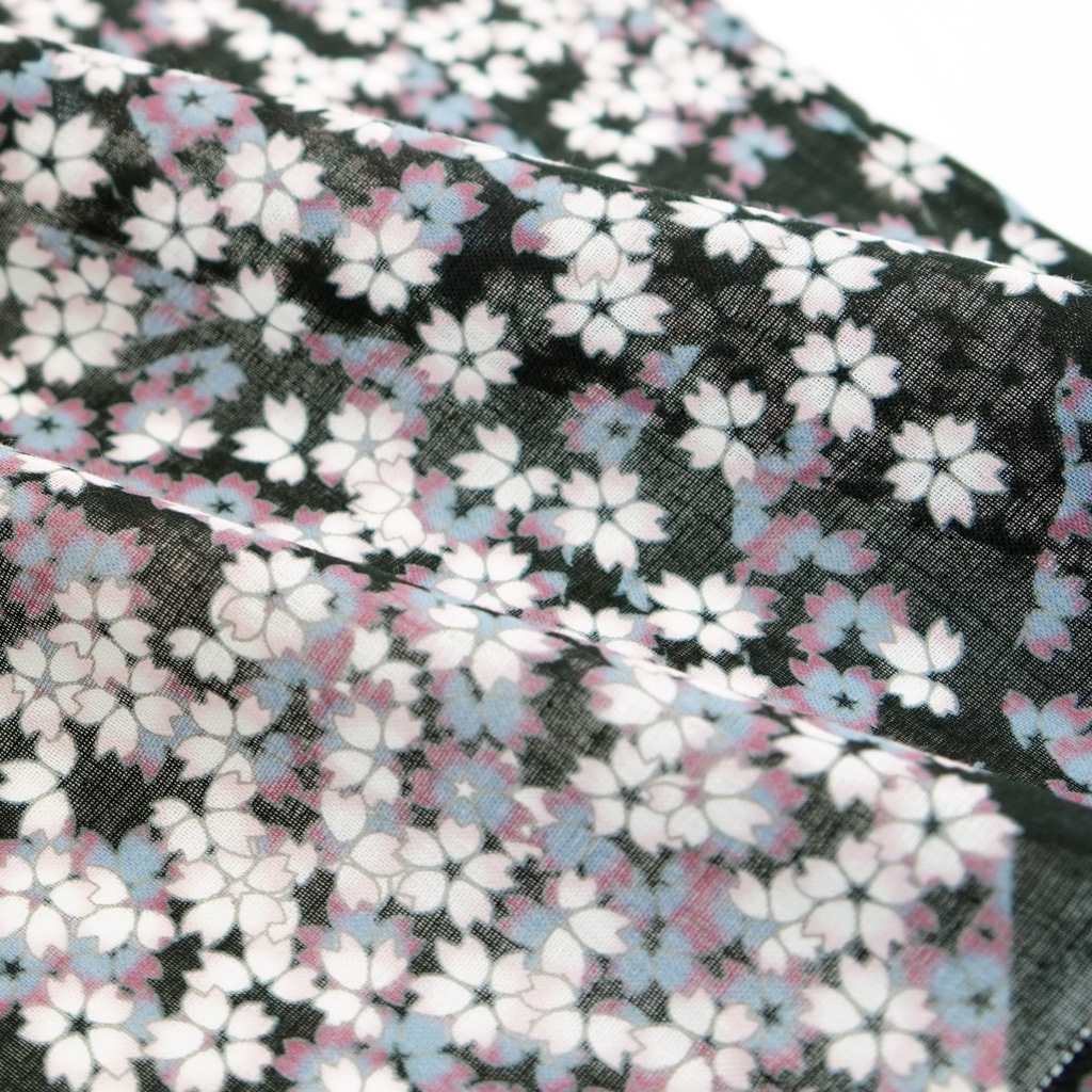 ガーゼハンカチ「老い桜」