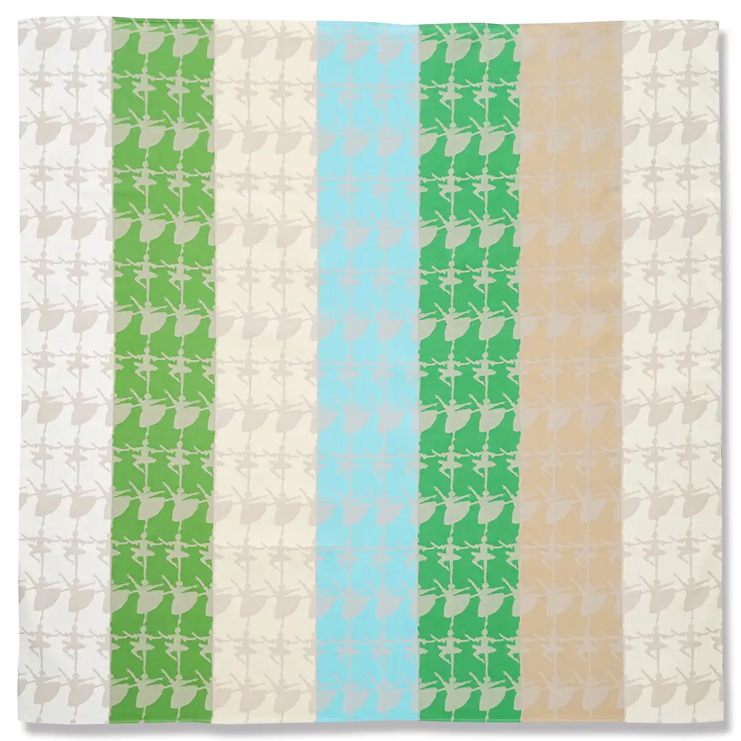 ジャガード大風呂敷「バレリーナ」（ベージュ）