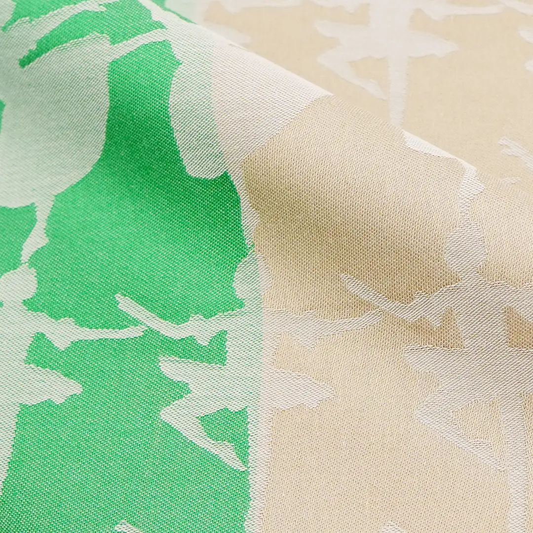 ジャガード大風呂敷「バレリーナ」（ベージュ）