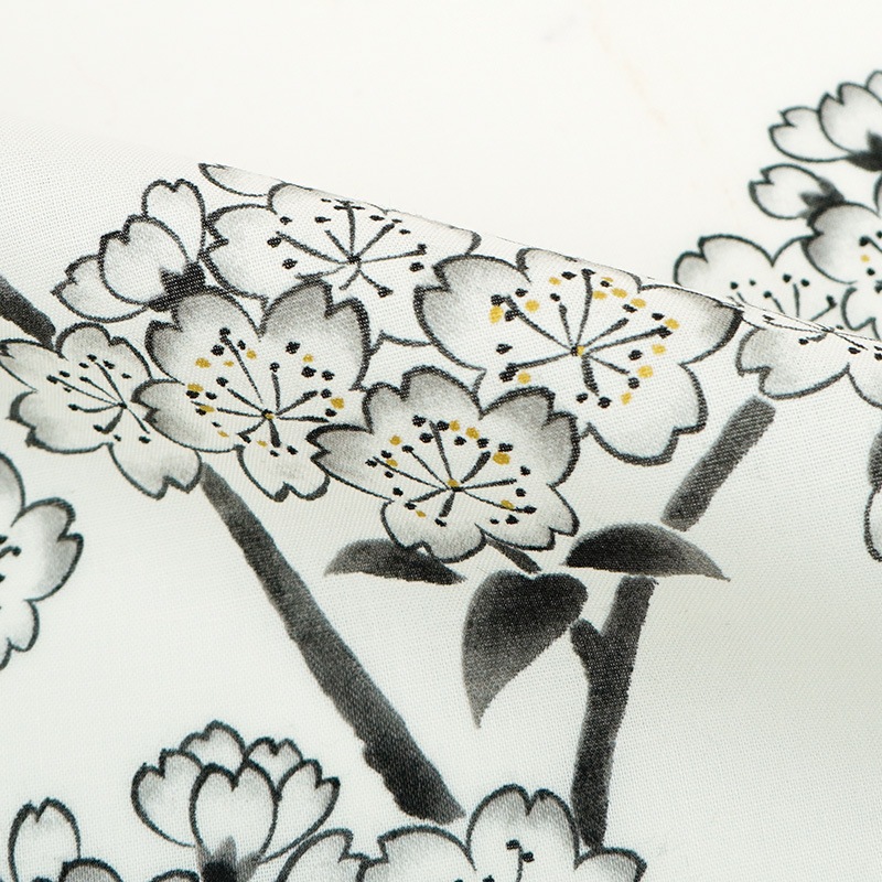 てはん「墨絵桜」（上）