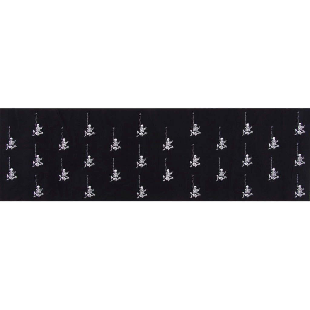 手ぬぐい総柄120㎝「MINIGEMEN」（モノトーン）