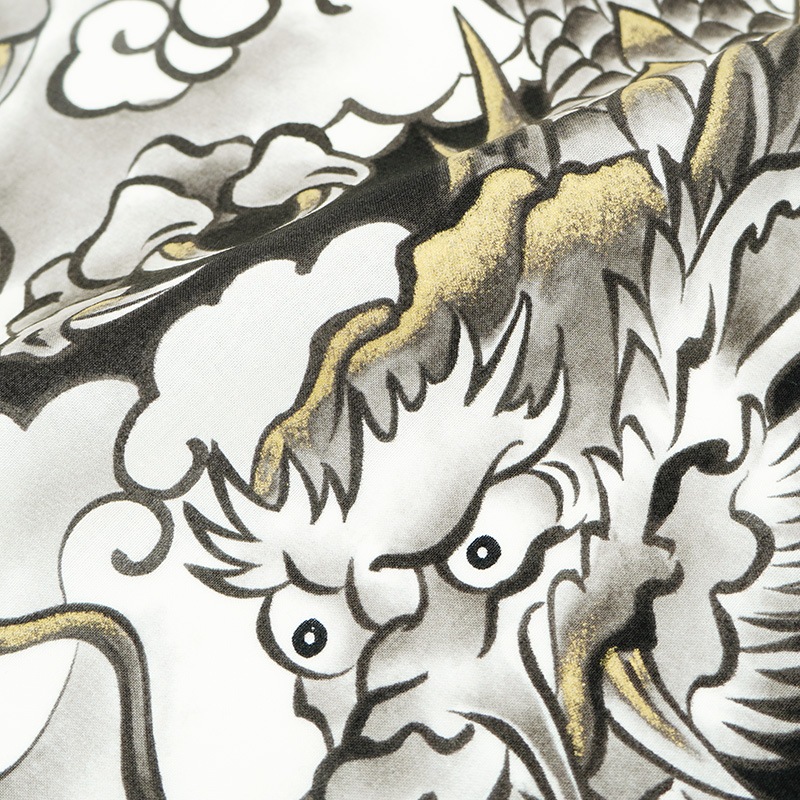 てはん「墨絵辰」
