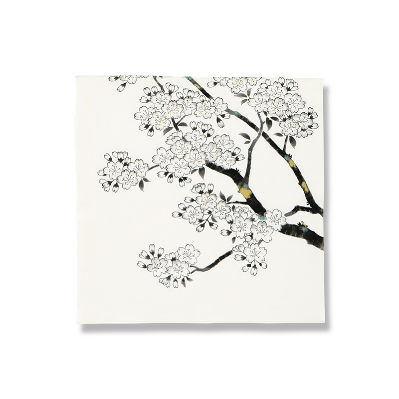 てはん「墨絵桜」（下）