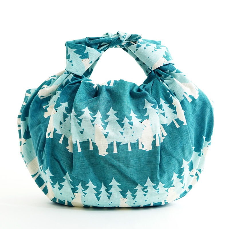 大風呂敷 「森のクマ」