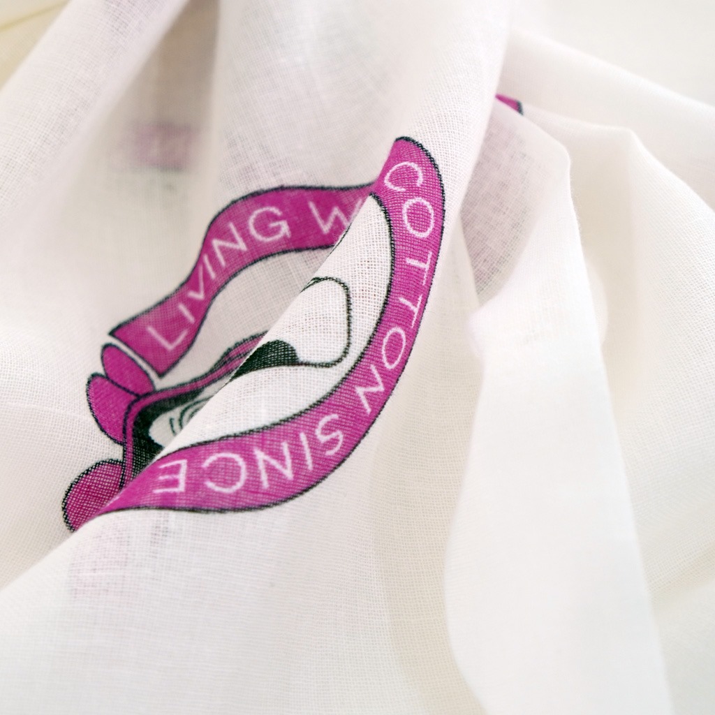 ガーゼ180㎝ 「MOMO LIVING　WITH　COTTON」