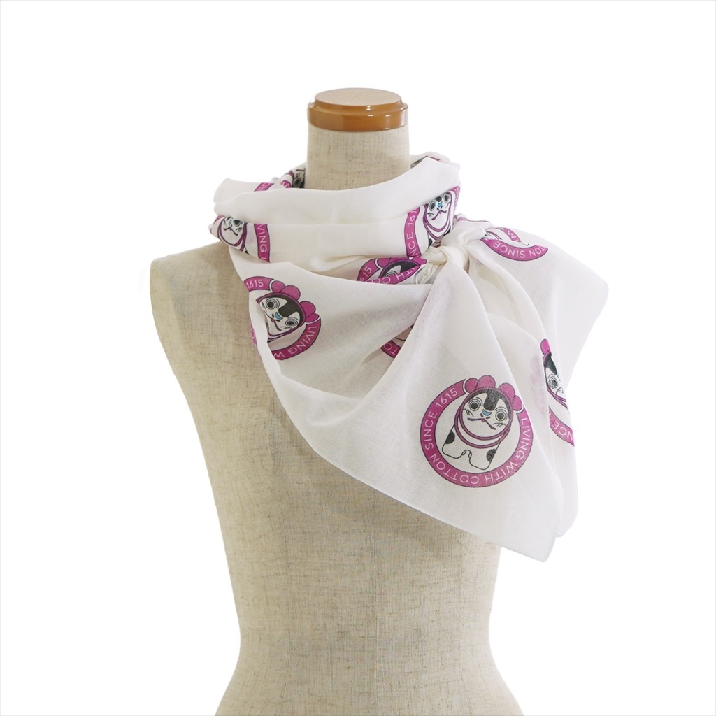 ガーゼ180㎝ 「MOMO LIVING　WITH　COTTON」
