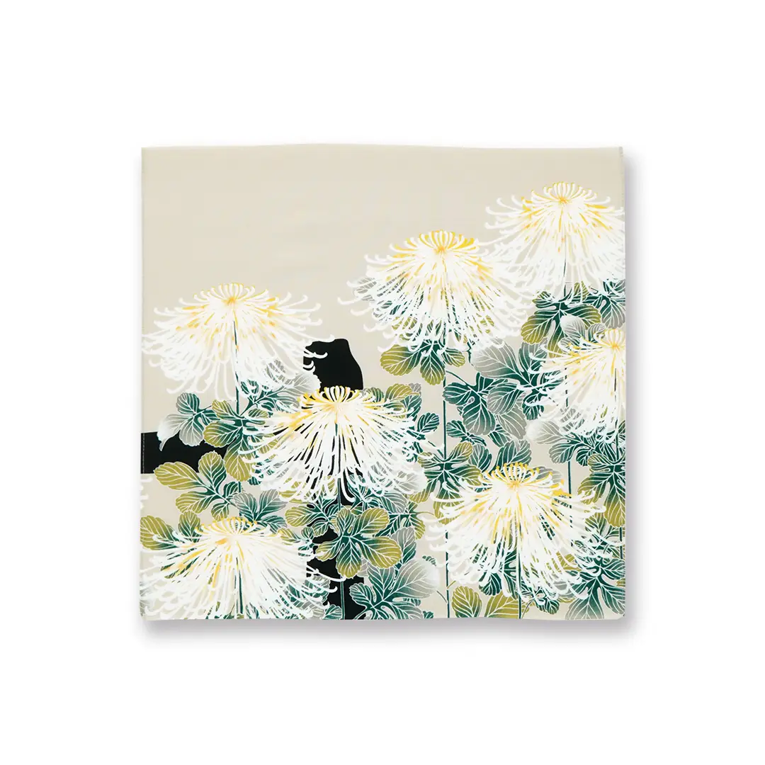 てはん「菊に蜻蛉」（菊）