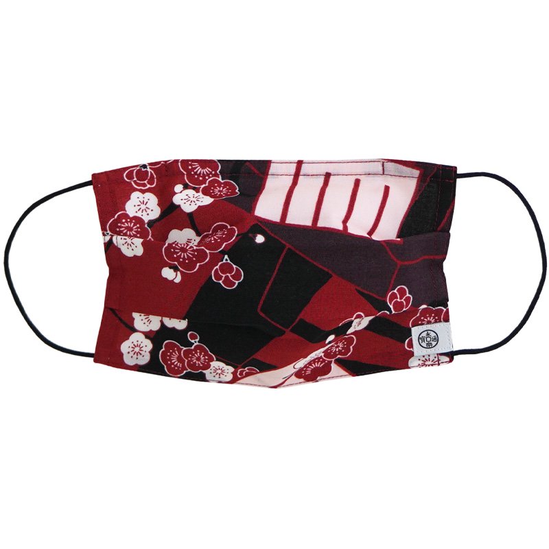 手ぬぐいマスク（三層） 「源氏香」