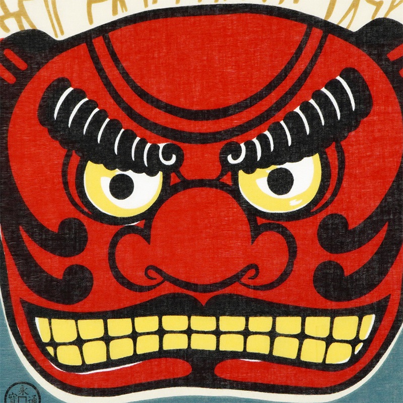 ガーゼ180cm「獅子頭」