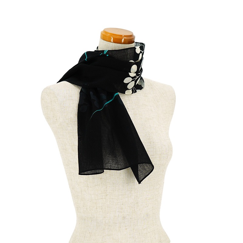 ガーゼ90cm「萩とキリギリス」