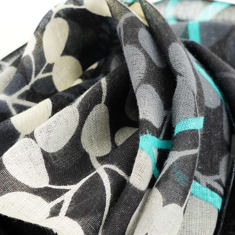 ガーゼ90cm「萩とキリギリス」