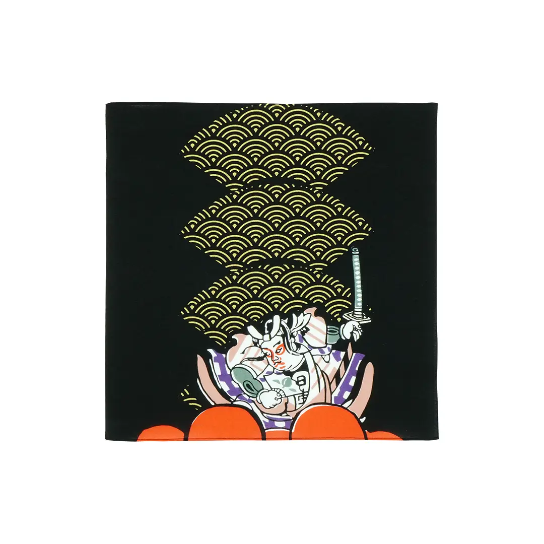 てはん「私は昔｢桃太郎｣と云われてました末広」（末広）