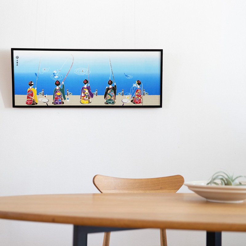 手ぬぐい「よー釣らはりますなぁ」