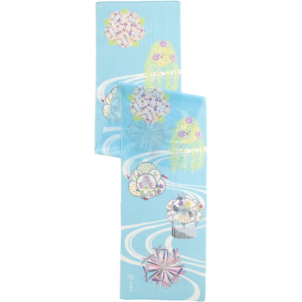 ガーゼ180㎝ 「舞妓さんの花かんざし・夏」