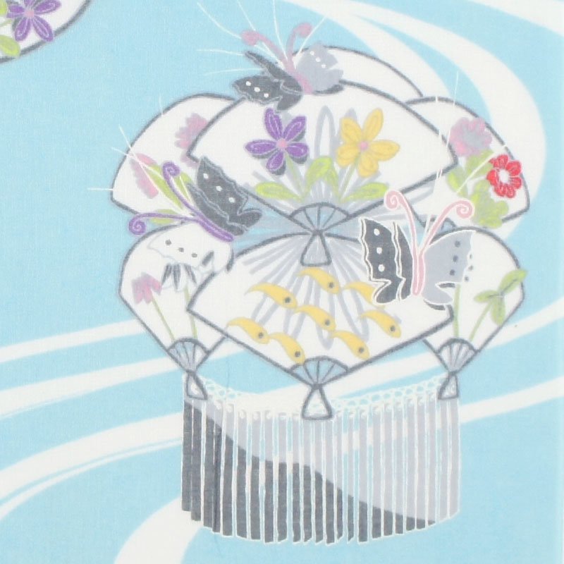 ガーゼ180㎝ 「舞妓さんの花かんざし・夏」