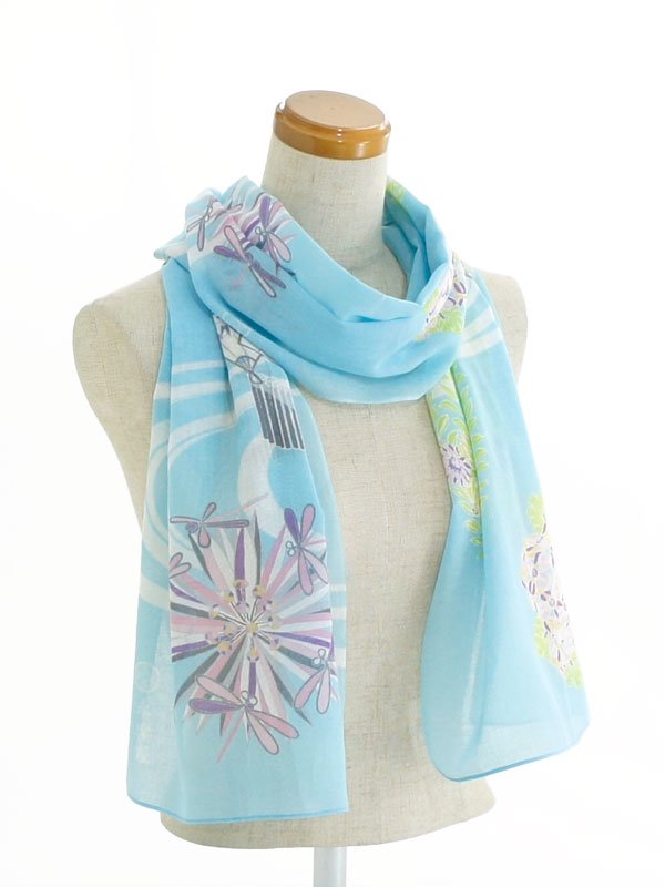 ガーゼ180㎝ 「舞妓さんの花かんざし・夏」