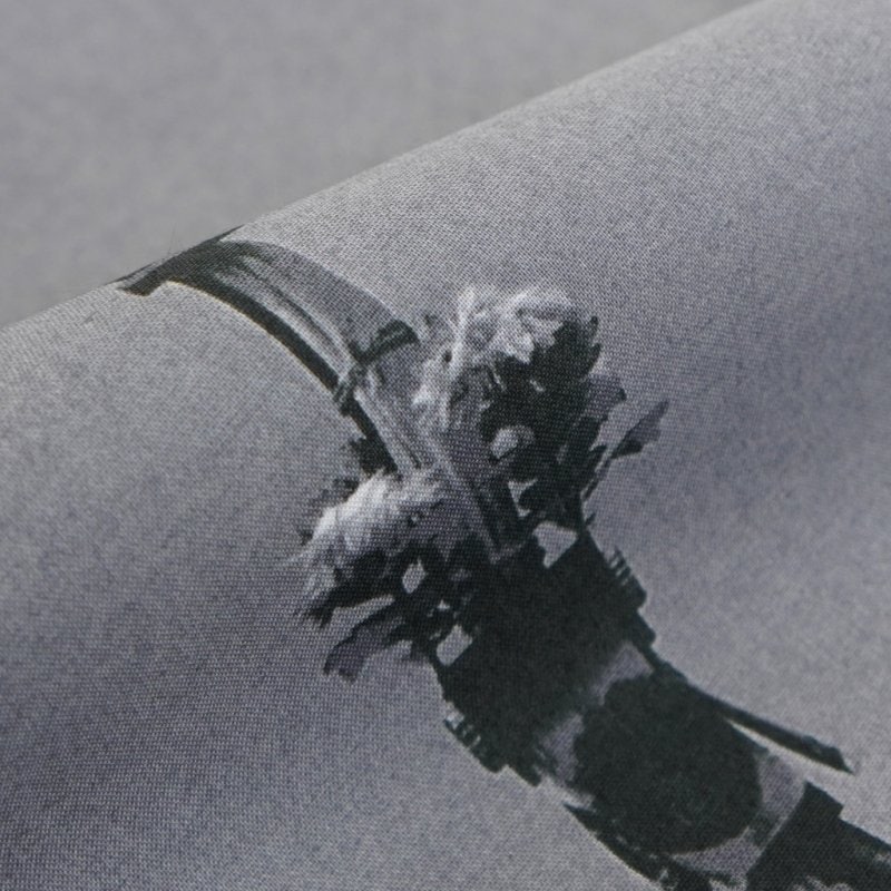 手ぬぐい「モノクローム菊水鉾」（箔仕様）