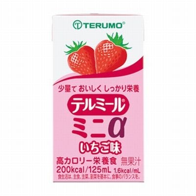 テルミールα200ｍl 1本 ストロベリー味 24本入り 3箱 テルミールミニα イチゴ味 | すべての商品 | エイヨウショクヒン.コム