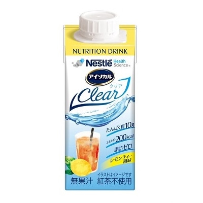 アイソカルクリア レモンティー風味 流動食を探す 流動食 紙パック エイヨウショクヒン コム