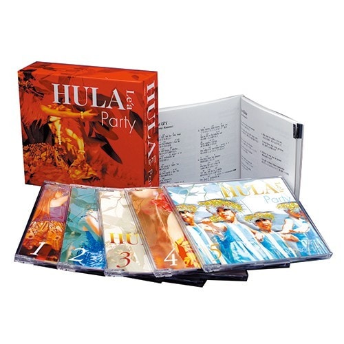 フラレア・パーティ CD-BOX (5枚組) CD]5CD BOX SET 「フラレア パーティー」 - hulalea
