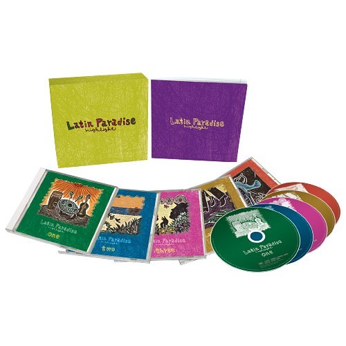 CD ラテン・パラダイス・ハイライト　セット　5枚組 ラテン・パラダイス・ハイライト CD 5枚組 映像と音の友社（えいおと
