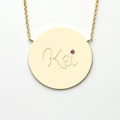 ママズネックレス(K10イエローゴールド)