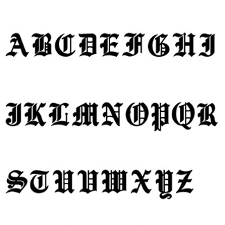 メンズイニシャルネックレス(シルバー925)