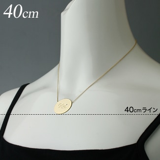 ママズネックレス(K10ホワイトゴールド)