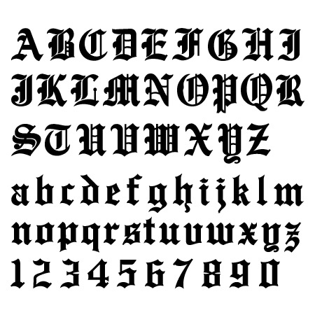 イングランドstyle(K18ホワイトゴールド)イニシャルピアス