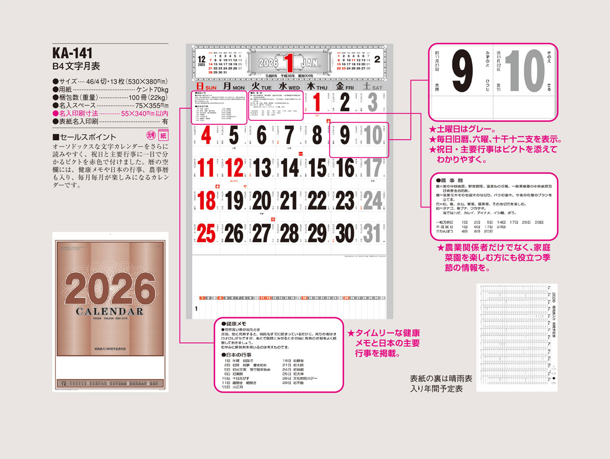 KA-141 �£�ʸ����ɽ