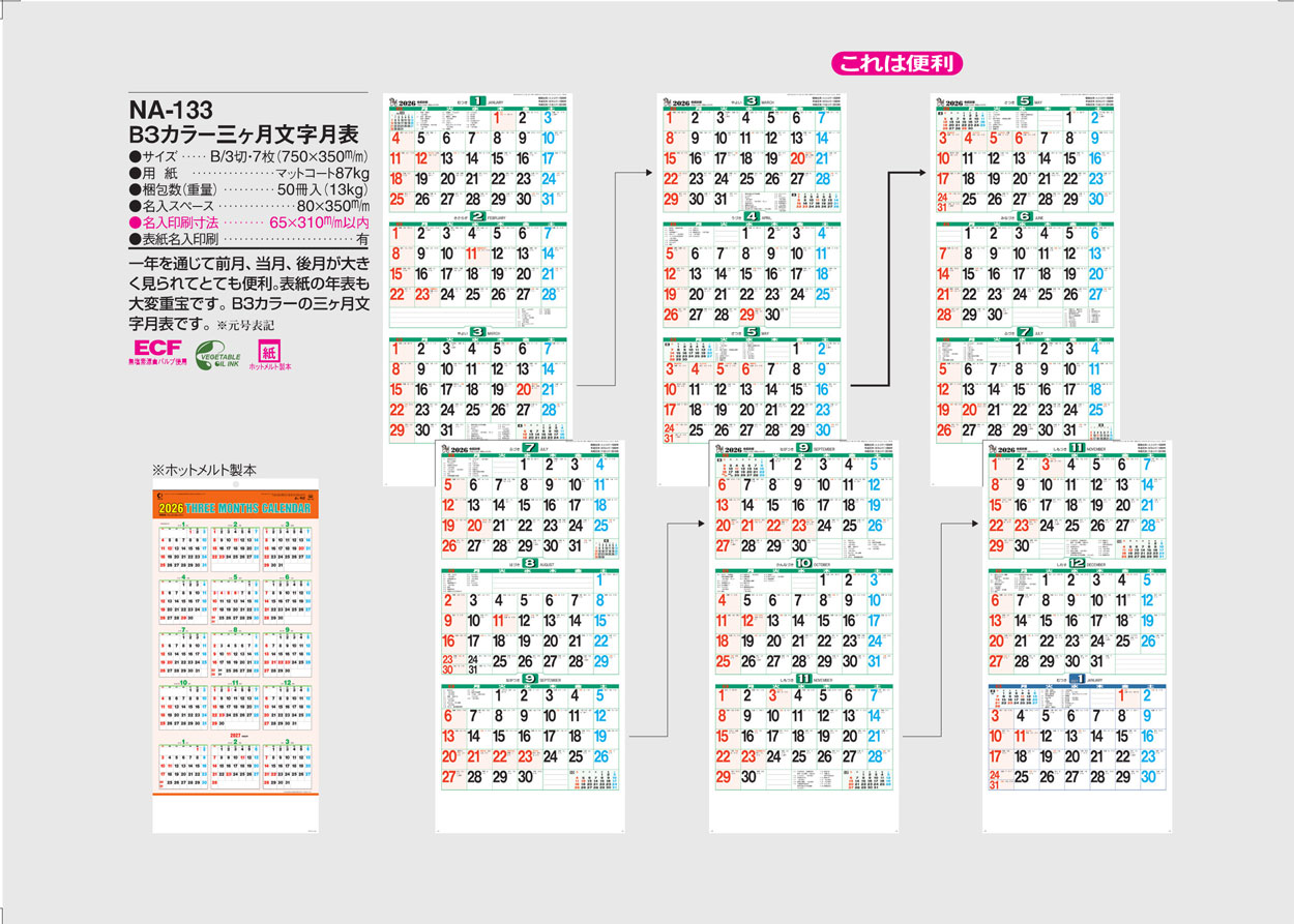 NA-133 B3���顼������ʸ����ɽ