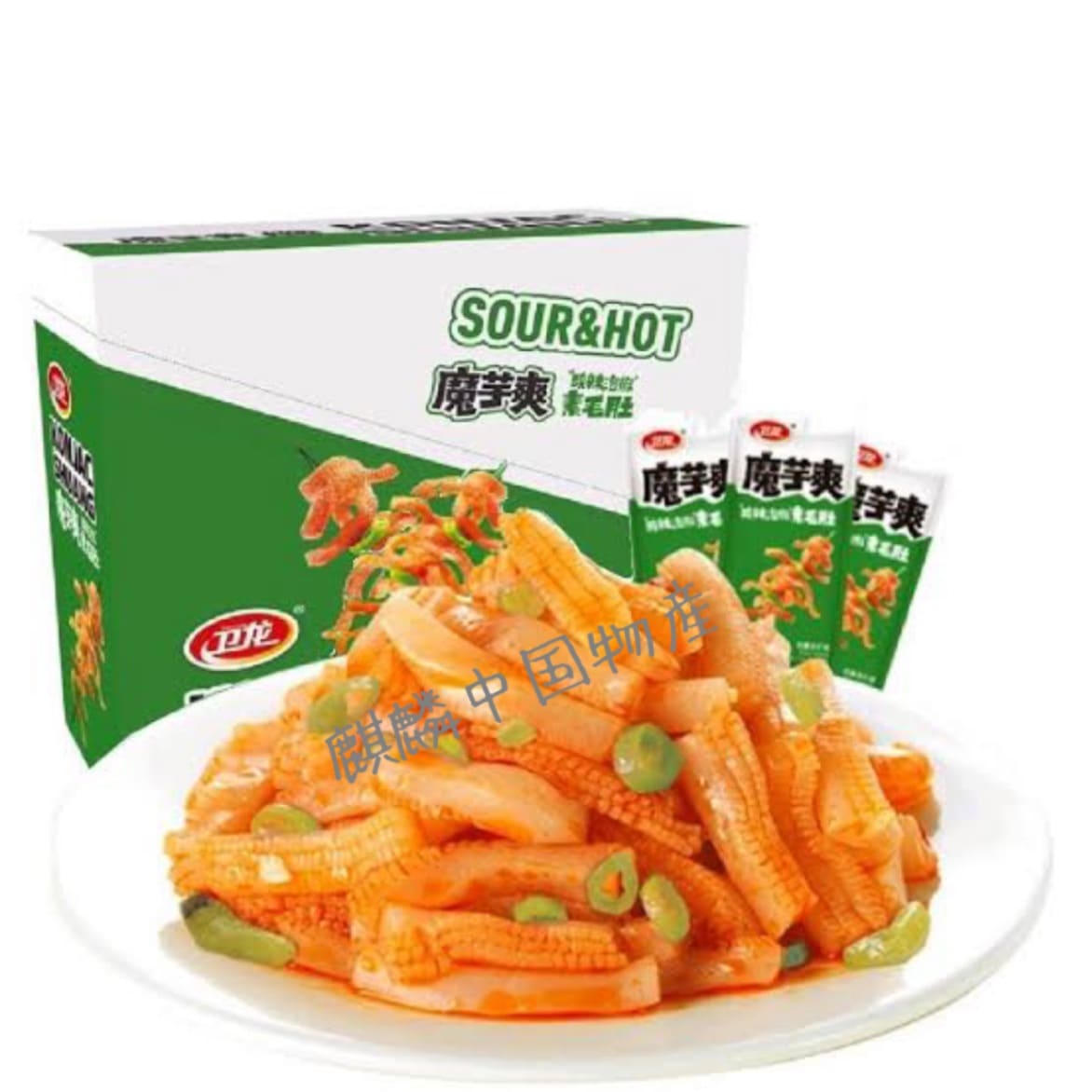 衛龍 魔芋爽300g （酸辣味） 15g×20包 味付けこんにゃくお菓子 | 休閒