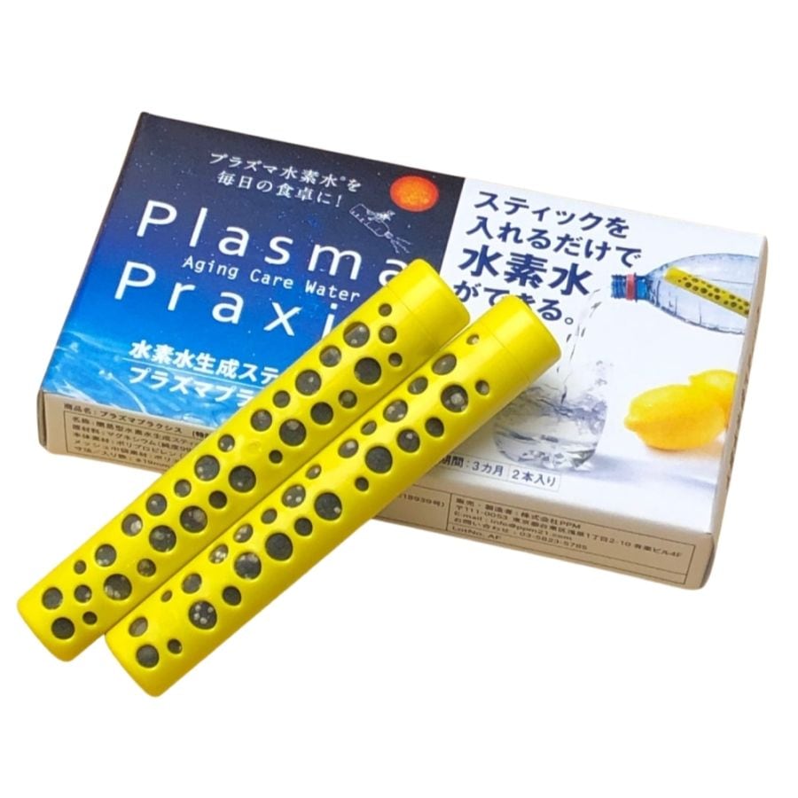 プラズマプラクシス（イエロー） 2本入り   スティック型活水器    水素水   株式会社ＰＰＭ