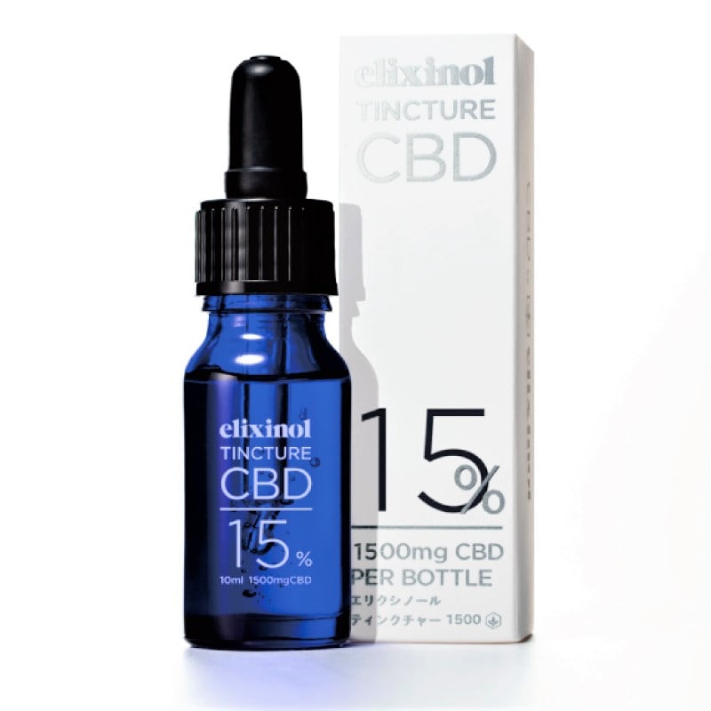 エリクシノール CBD ティンクチャー 1500 濃度15% CBD 1500mg